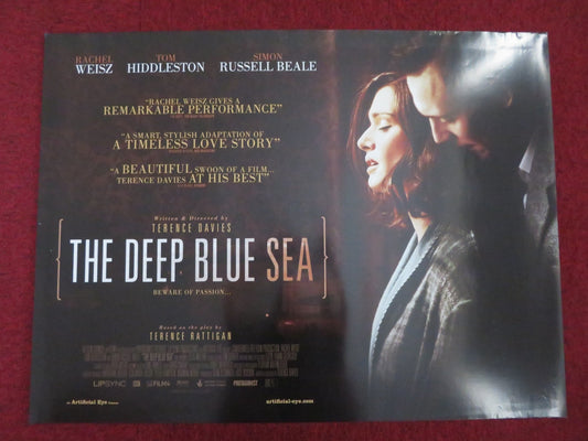 THE DEEP BLUE SEA UK QUAD (30"x 40") ROLLED POSTER RACHEL WEISZ HIDDLESTON 2011 Rendezvous Cinema Movie posters
