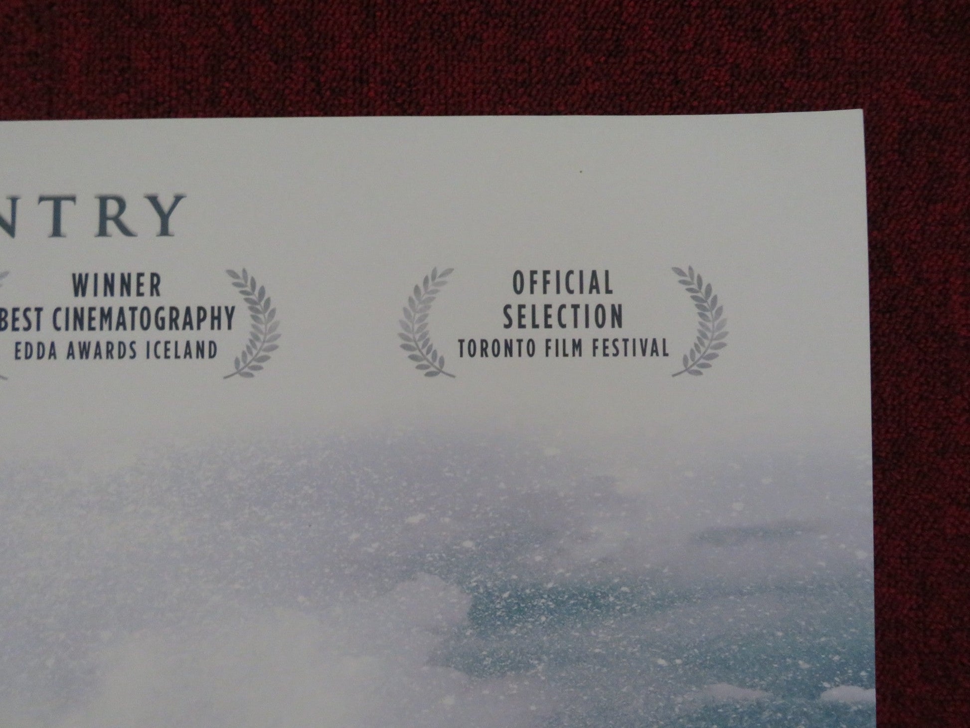 THE DEEP UK QUAD (30"x 40") ROLLED POSTER OLAFUR DARRI OLAFSSON 2012 Rendezvous Cinema Movie posters