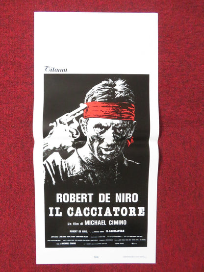 THE DEER HUNTER ITALIAN LOCANDINA POSTER ROBERT DE NIRO CHRISTOPHER WALKEN 1978 Rendezvous Cinema Movie posters