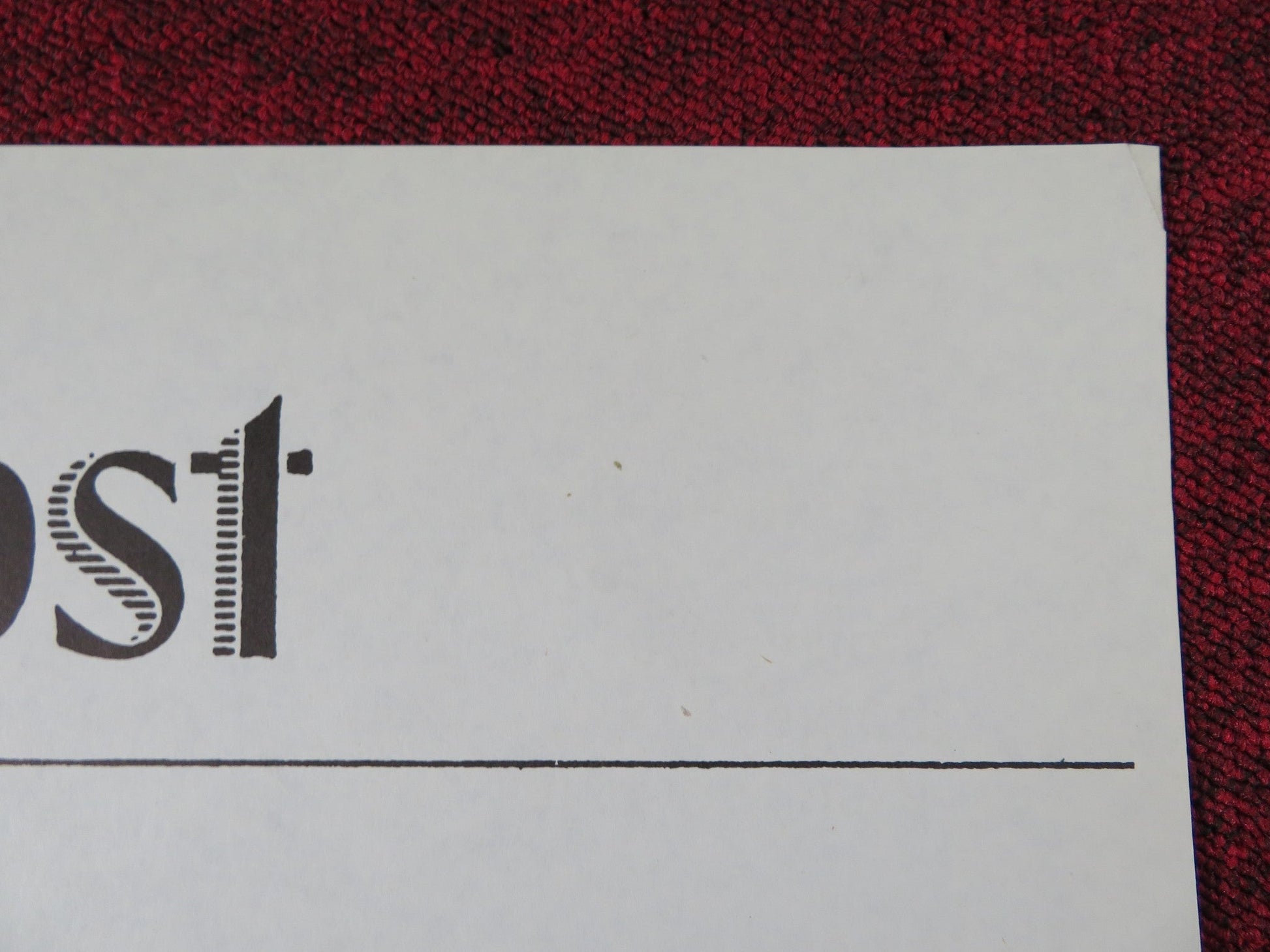 THE DEFIANCE OF GOOD US TRI FOLDED ONE SHEET ROLLED POSTER JEAN JENNINGS 1975 Rendezvous Cinema Movie posters