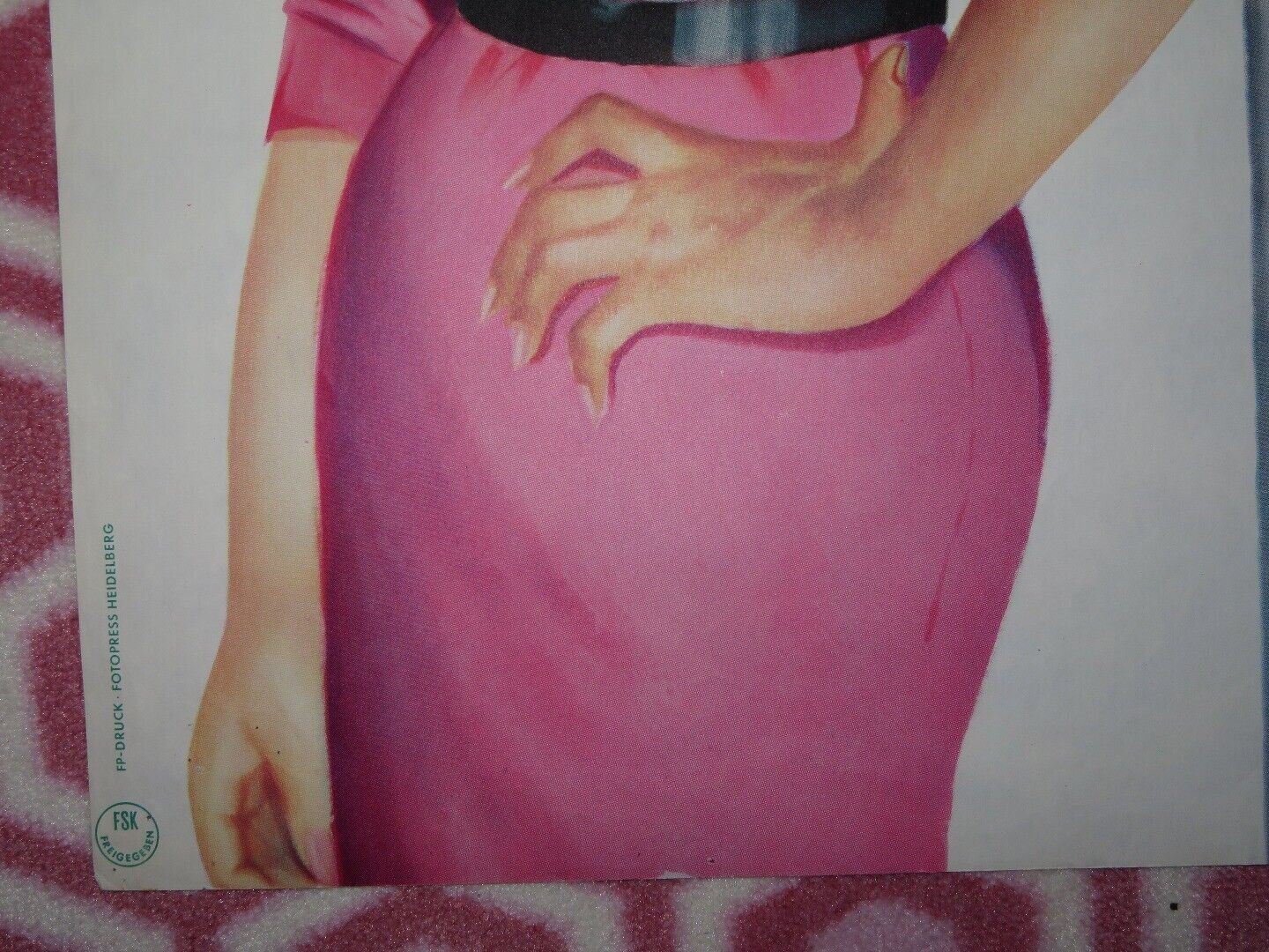THE DELICATE DELINQUENT GERMAN A1 (33"x 23") POSTER JERRY LEWIS MARTHA HYER 1957 Movie posters