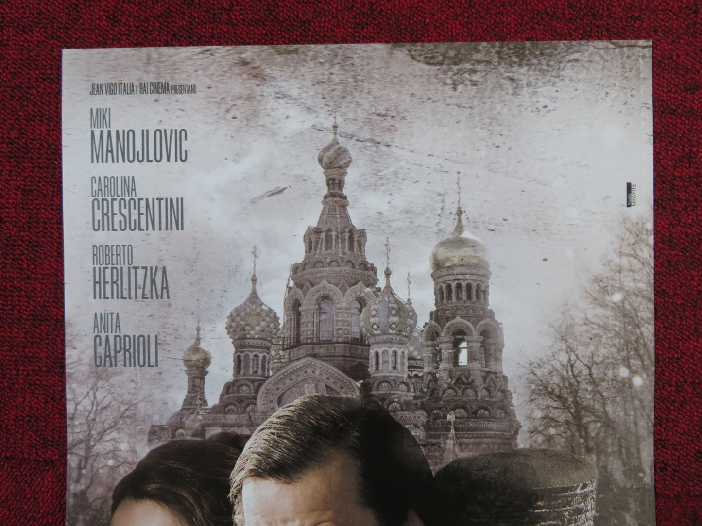 THE DEMONS OF ST. PETERSBERG ITALIAN LOCANDINA POSTER PREDRAG M. MANOJLOVIC 2008 Rendezvous Cinema Movie posters
