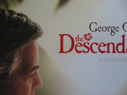 THE DESCENDANTS US ONE SHEET ROLLED POSTER GEORGE CLOONEY SHAILENE WOODLEY 2011 Rendezvous Cinema Movie posters