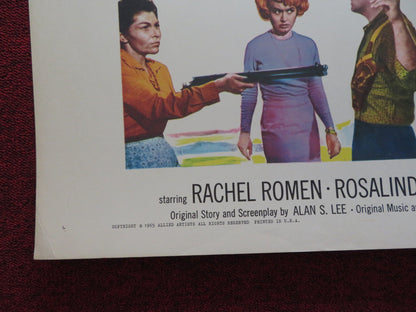 THE DESERT RAVEN US 30 X 40 ROLLED POSTER RACHEL ROMAN ROSALIND ROBERTS 1965 Rendezvous Cinema Movie posters