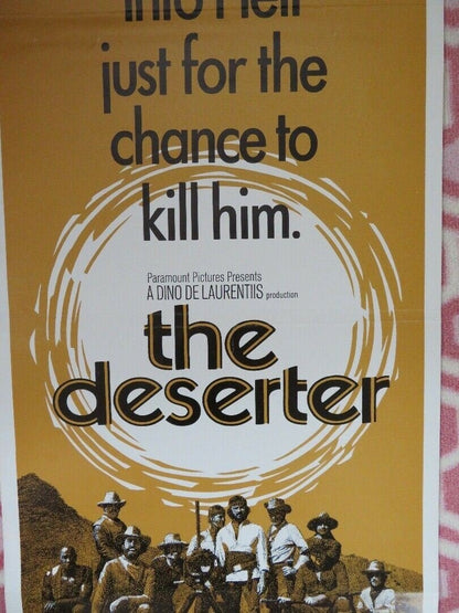 THE DESERTER/The Devil's Backbone US INSERT (14"x 36") POSTER BEKIM FEHMIU 1970 - Rendezvous Cinema