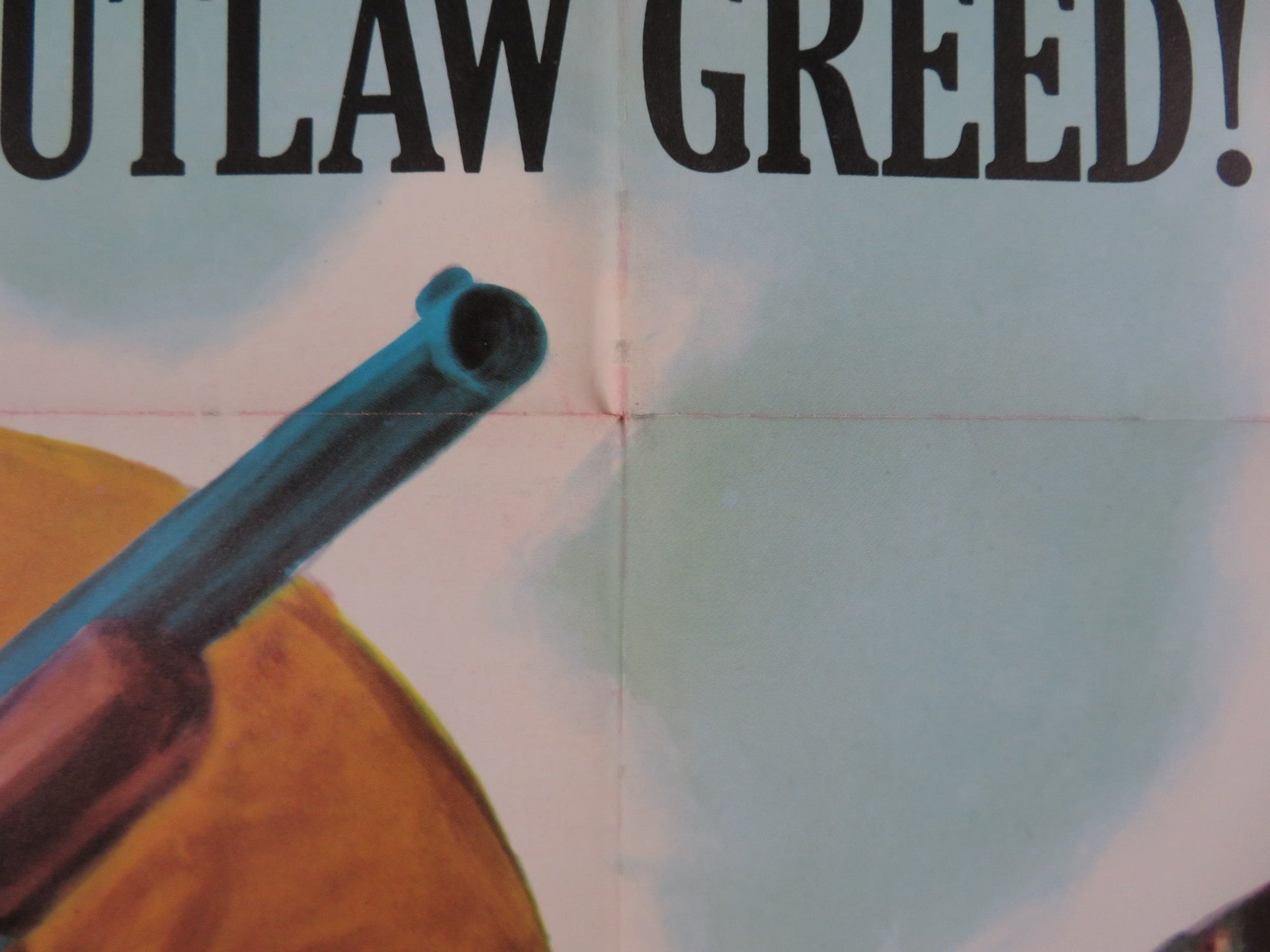 THE DESPERADO TRAIL FOLDED US ONE SHEET POSTER LEX BARKER PIERRE BRICE 1966 Rendezvous Cinema Movie posters