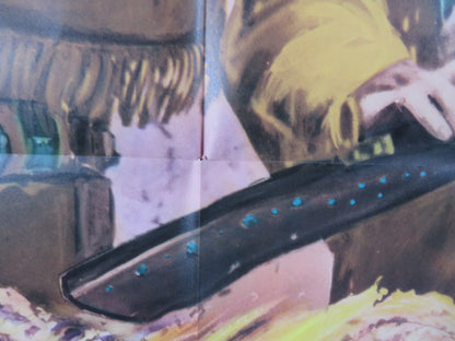 THE DESPERADO TRAIL FOLDED US ONE SHEET POSTER LEX BARKER PIERRE BRICE 1966 Rendezvous Cinema Movie posters