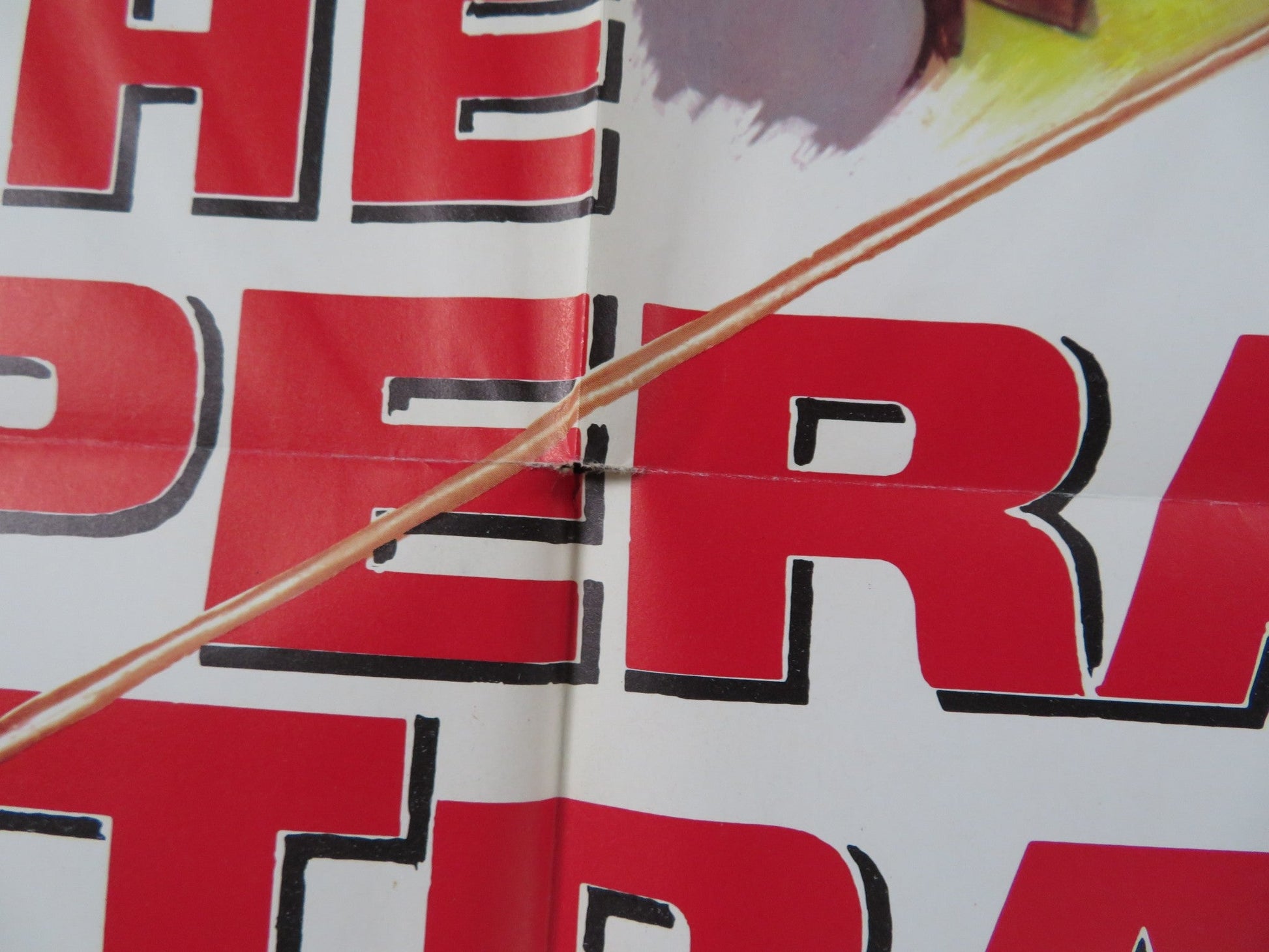 THE DESPERADO TRAIL FOLDED US ONE SHEET POSTER LEX BARKER PIERRE BRICE 1966 Rendezvous Cinema Movie posters