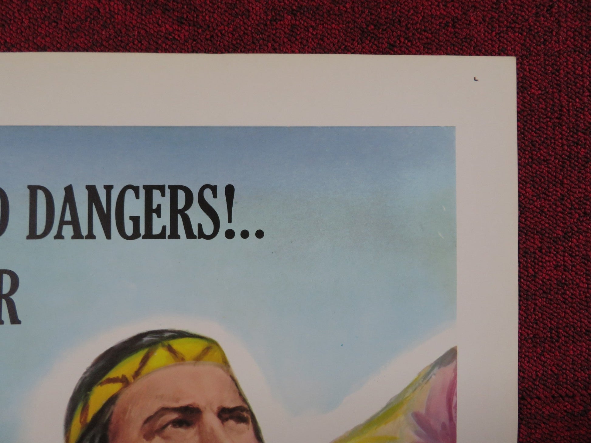 THE DESPERADO TRAIL FOLDED US ONE SHEET POSTER LEX BARKER PIERRE BRICE 1966 Rendezvous Cinema Movie posters