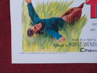 THE DESPERADO TRAIL FOLDED US ONE SHEET POSTER LEX BARKER PIERRE BRICE 1966 Rendezvous Cinema Movie posters