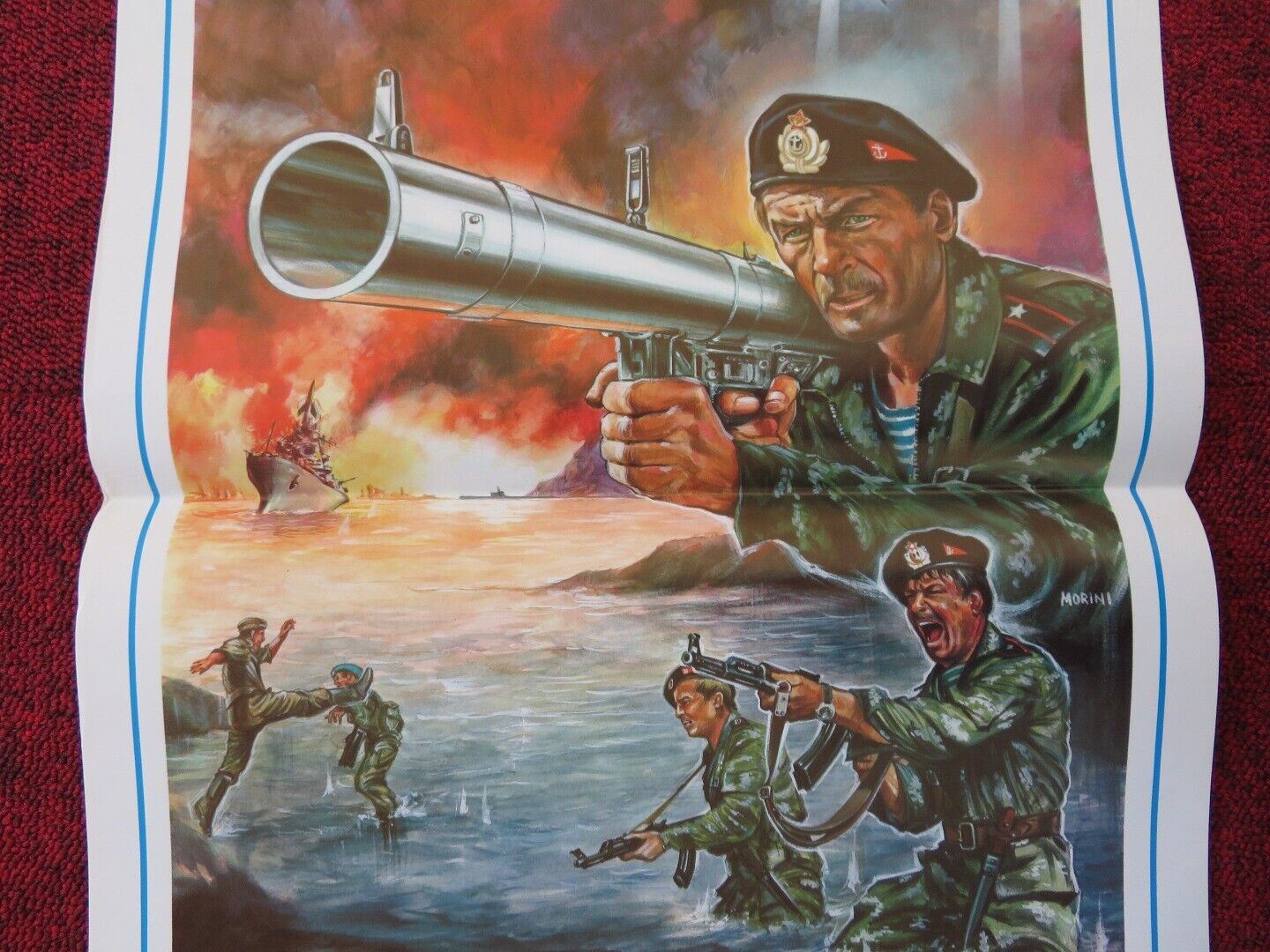 THE DETACHED MISSION ITALIAN LOCANDINA (27.5"x13") POSTER MIKHAIL NOJKINE 1987 - Rendezvous Cinema