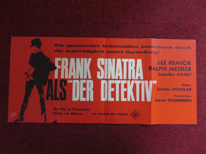 THE DETECTIVE GERMAN POSTER FRANK SINATRA LEE REMICK 1968 Rendezvous Cinema Movie posters