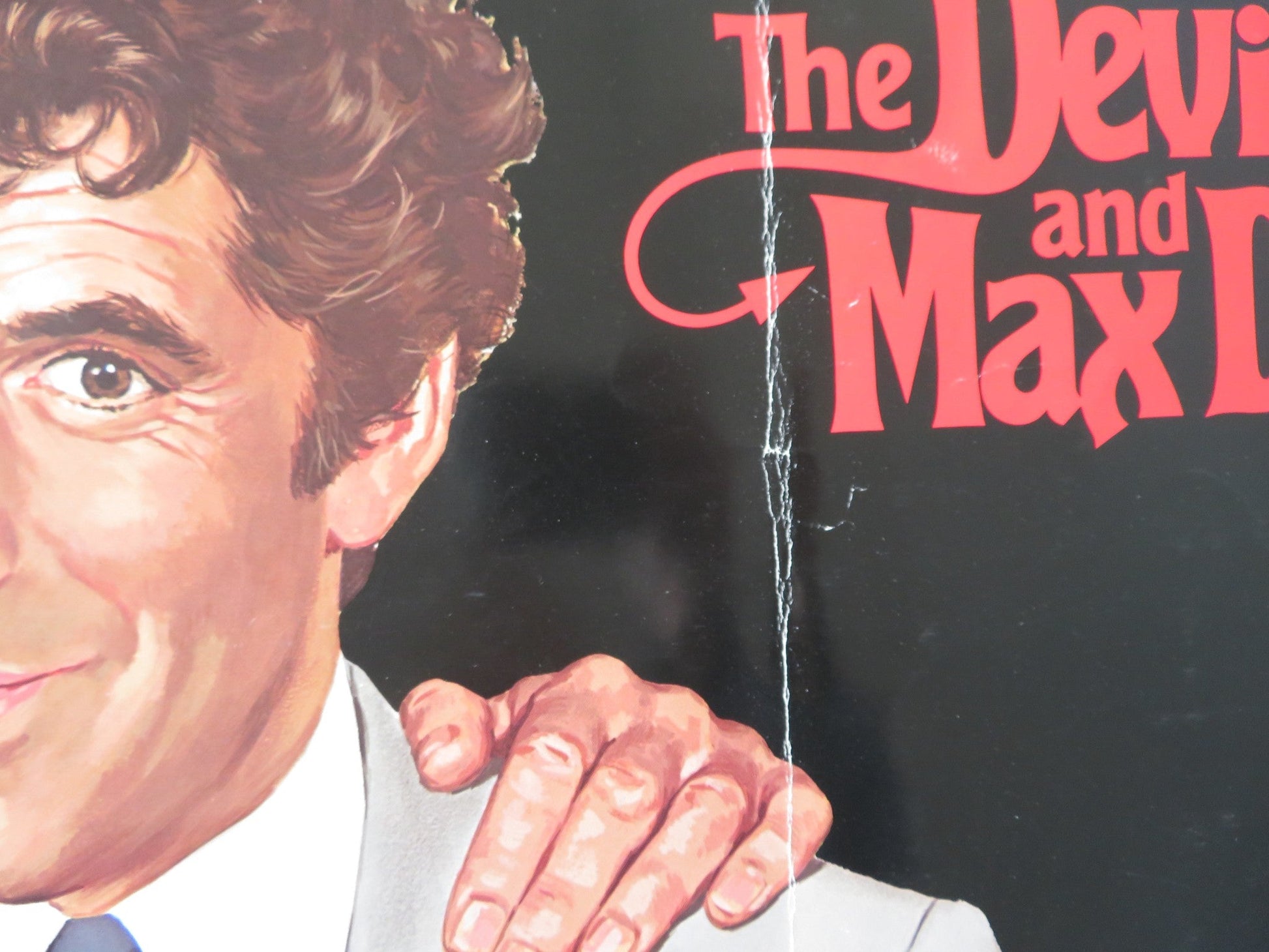 THE DEVIL AND MAX DEVIL US HALF SHEET (22"x 28") POSTER DISNEY GOULD COSBY 1981 Rendezvous Cinema Movie posters