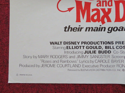 THE DEVIL AND MAX DEVLIN FOLDED US ONE SHEET POSTER DISNEY BILL COSBY 1981 Movie posters