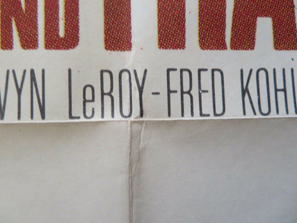 THE DEVIL AT 4 O'CLOCK FOLDED US ONE SHEET POSTER SPENCER TRACY 1961 Movie posters