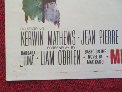 THE DEVIL AT 4 O'CLOCK FOLDED US ONE SHEET POSTER SPENCER TRACY 1961 Movie posters