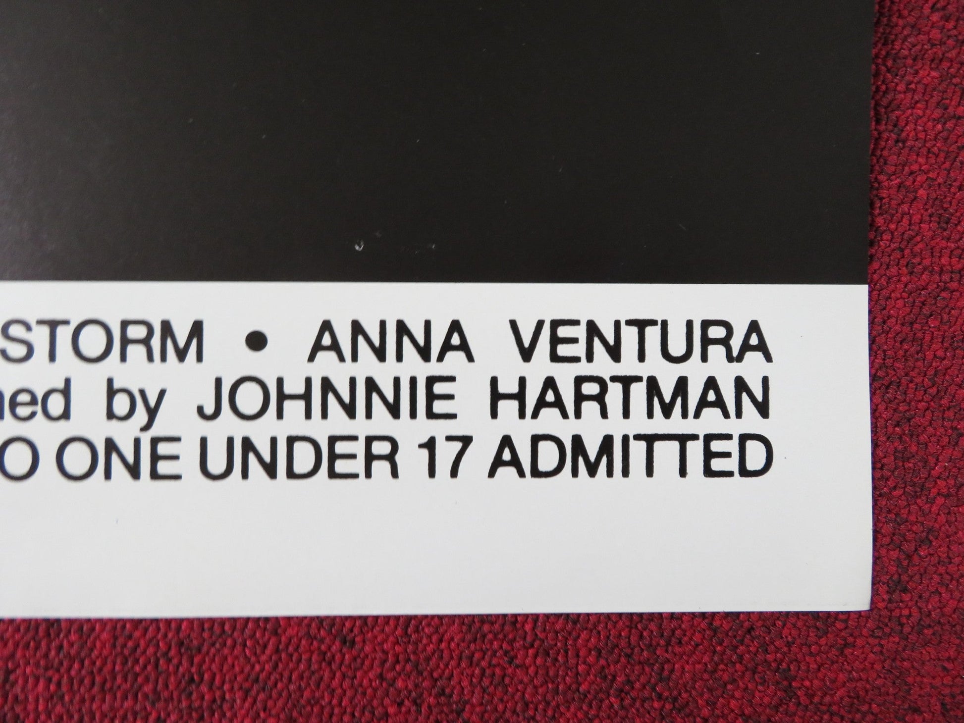 THE DEVIL IN MISS JONES PART II US TRI FOLDED ONE SHEET ROLLED POSTER 1982 Rendezvous Cinema Movie posters