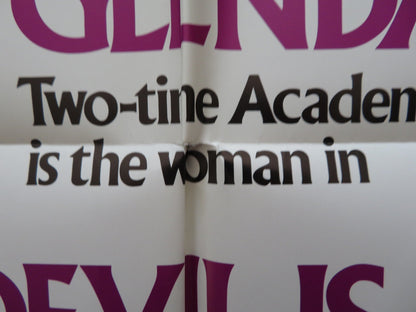 THE DEVIL IS A WOMAN FOLDED US ONE SHEET POSTER GLENDA JACKSON LISA HARROW 1975 Rendezvous Cinema Movie posters