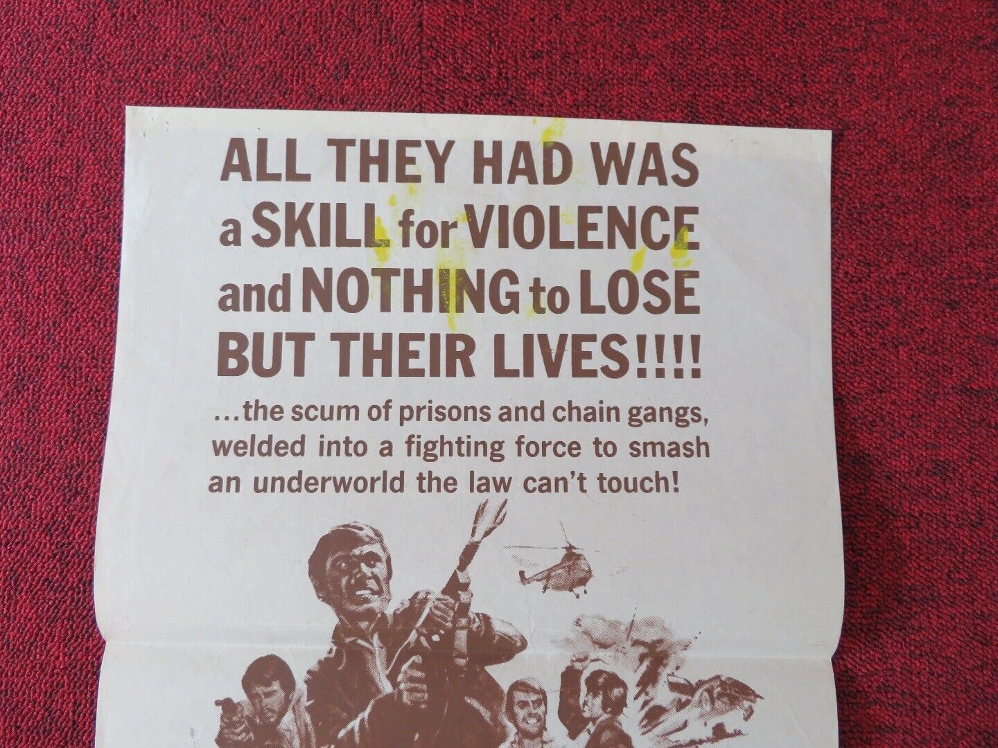 THE DEVIL'S 8 FOLDED AUSTRALIAN DAYBILL POSTER CHRISTOPHER GEORGE FABIAN 1969 Movie posters