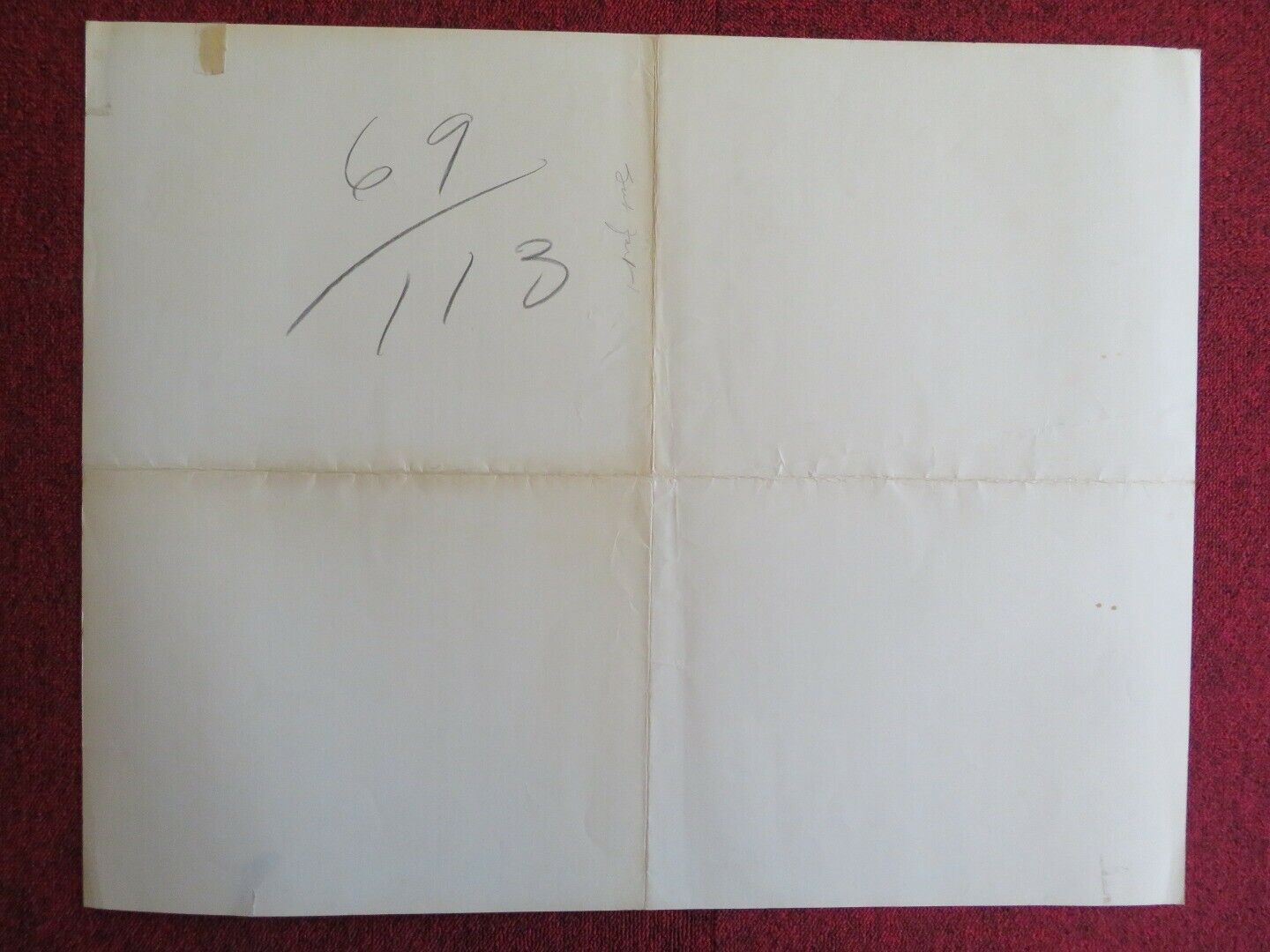 THE DEVIL'S 8 US HALF SHEET (22"x 28") POSTER CHRISTOPHER GEORGE 1969 Movie posters