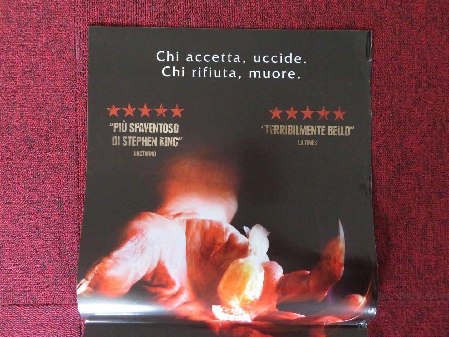 THE DEVIL'S CANDY ITALIAN LOCANDINA (26.5"x12.5") POSTER ETHAN EMBRY 2015 Movie posters