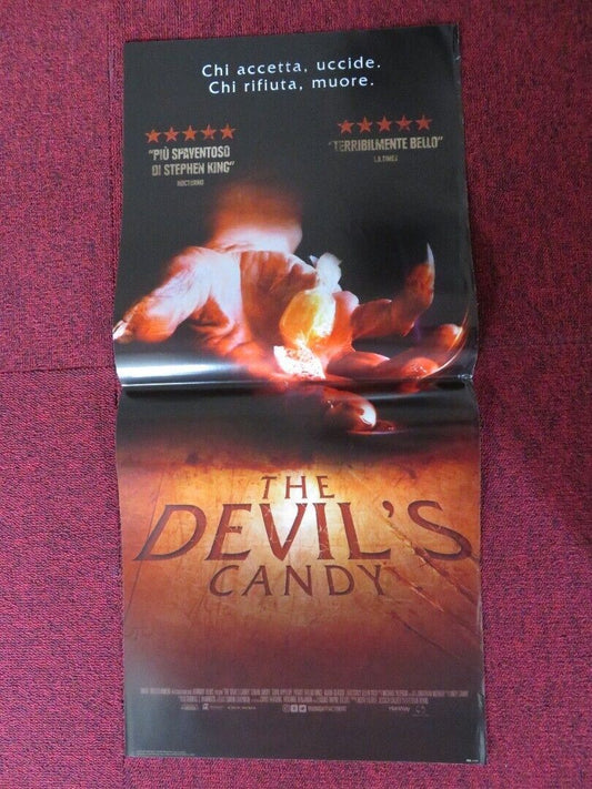 THE DEVIL'S CANDY ITALIAN LOCANDINA (26.5"x12.5") POSTER ETHAN EMBRY 2015 Movie posters
