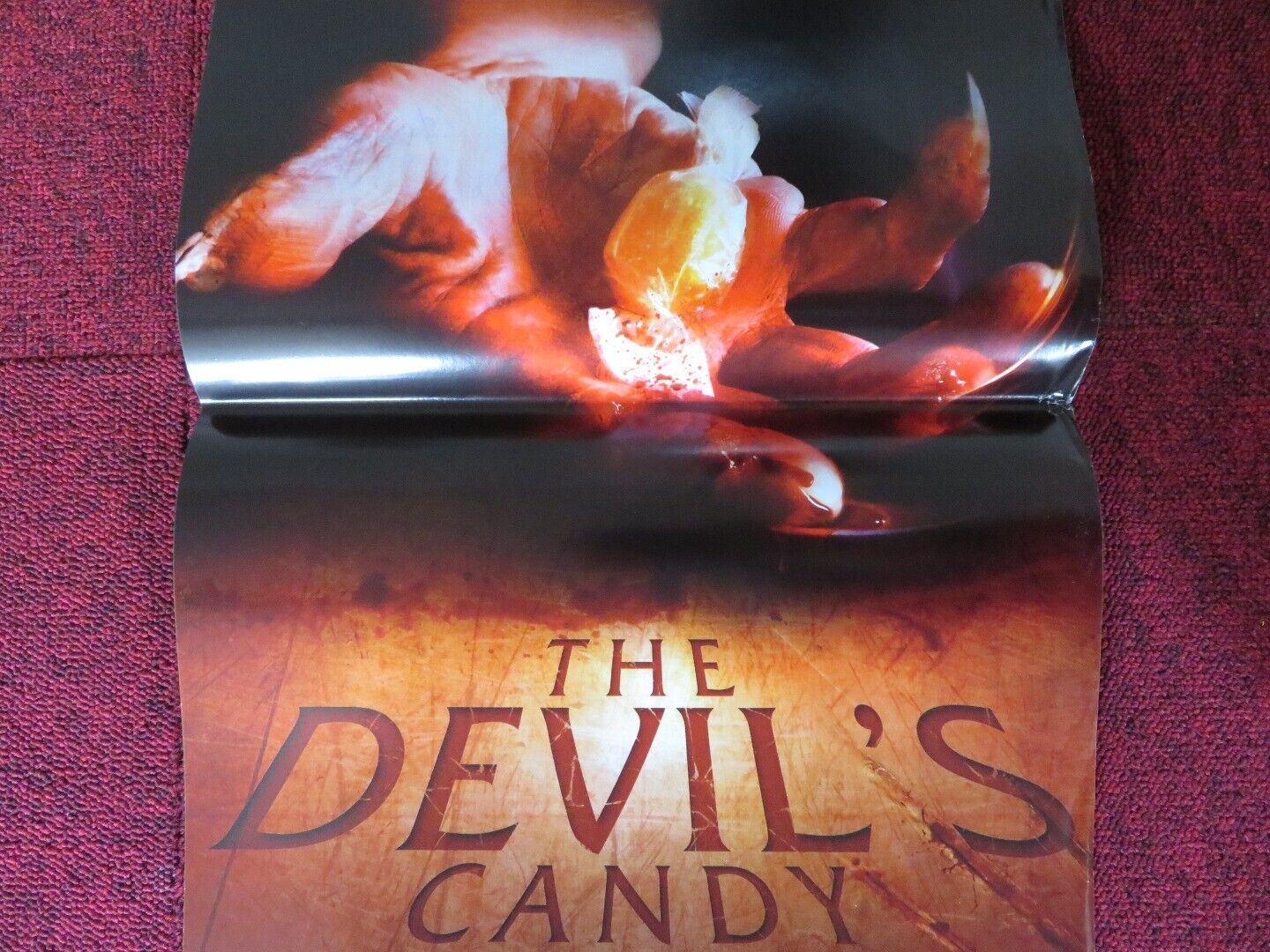 THE DEVIL'S CANDY ITALIAN LOCANDINA (26.5"x12.5") POSTER ETHAN EMBRY 2015 Movie posters