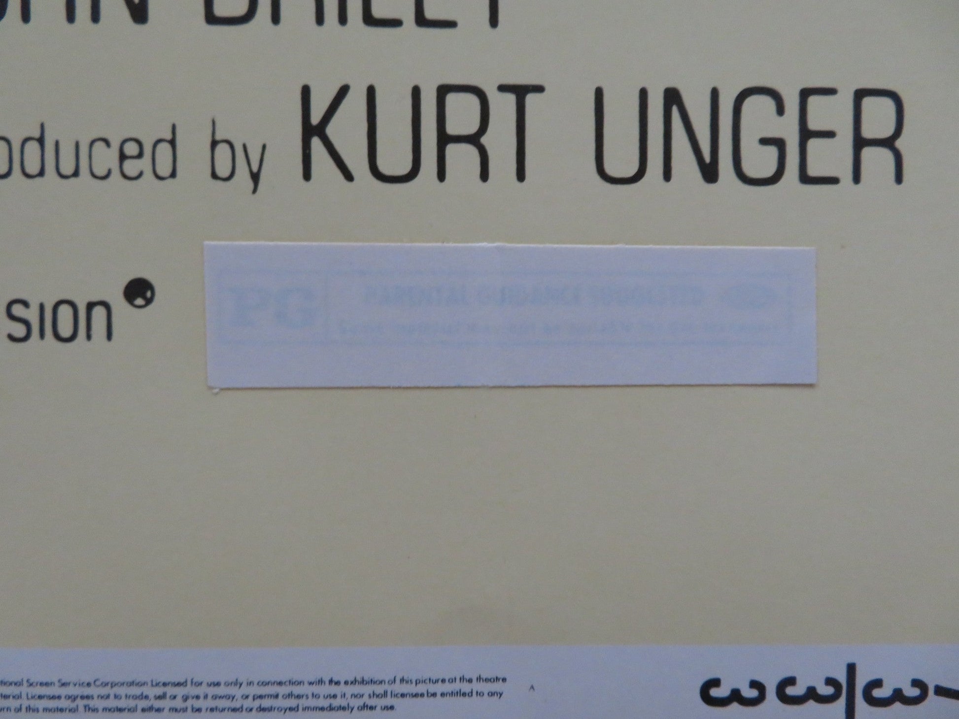 THE DEVIL'S IMPOSTOR / POPE JOAN US INSERT (14"x 36") POSTER HAVILLAND 1973 Rendezvous Cinema Movie posters