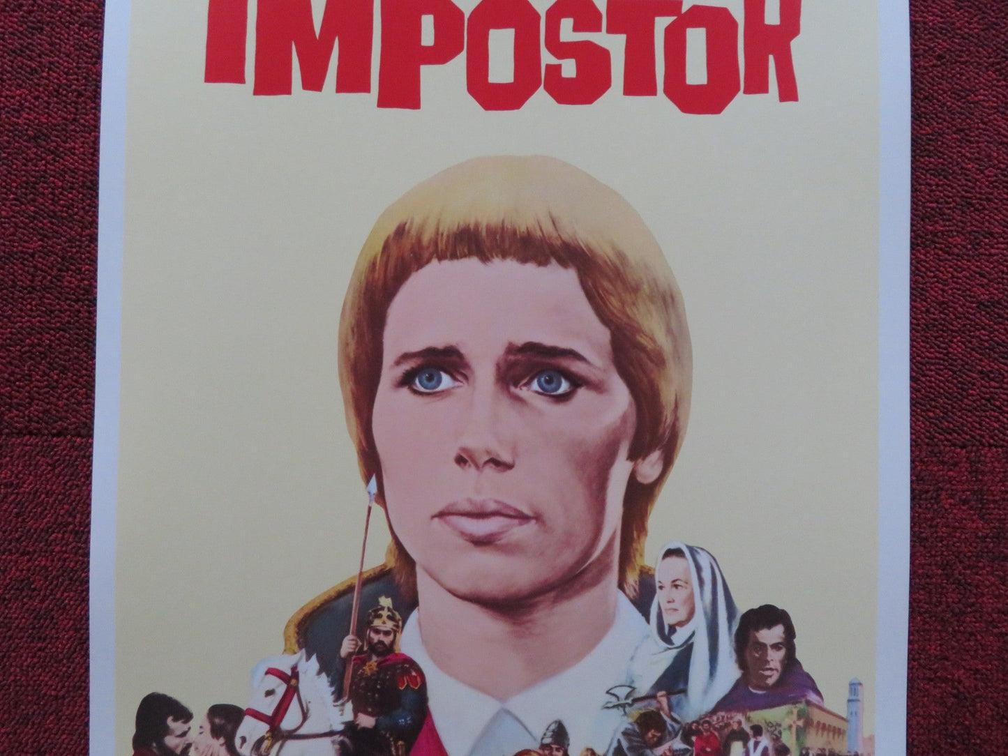 THE DEVIL'S IMPOSTOR / POPE JOAN US INSERT (14"x 36") POSTER HAVILLAND 1973 Rendezvous Cinema Movie posters