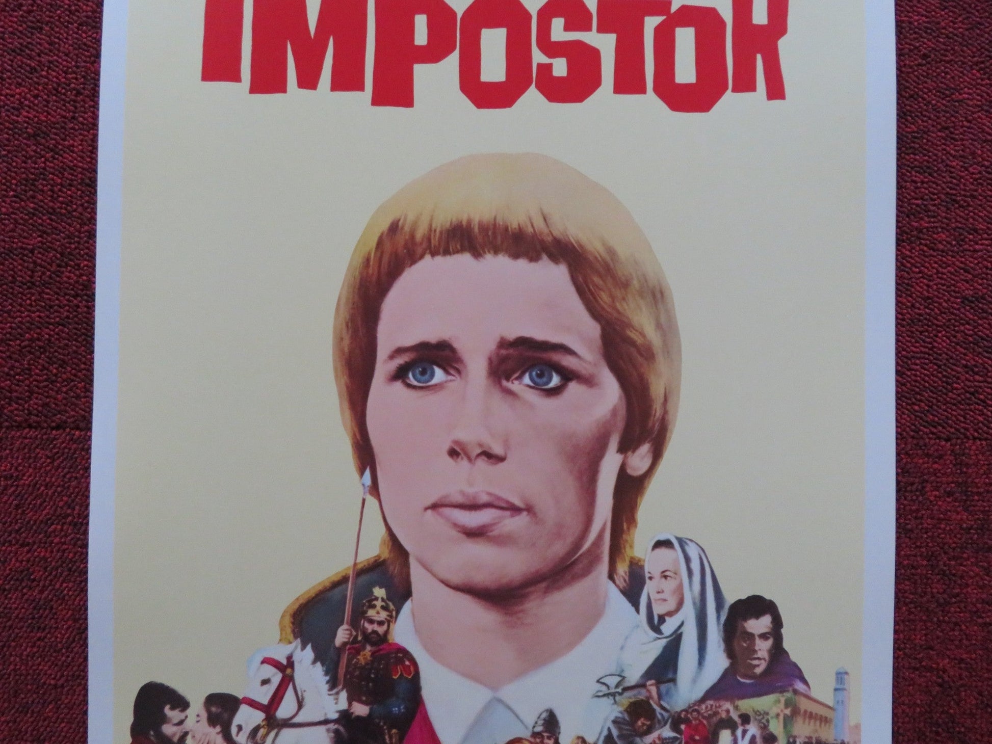 THE DEVIL'S IMPOSTOR / POPE JOAN US INSERT (14"x 36") POSTER HAVILLAND 1973 Rendezvous Cinema Movie posters