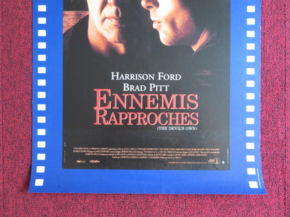 THE DEVIL'S OWN FRENCH POSTER HARRISON FORD BRAD PITT 1997 Rendezvous Cinema Movie posters