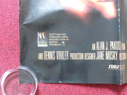 THE DEVIL'S OWN UK QUAD (30"x 40") ROLLED POSTER BRAD PITT HARRISON FORD 1997 Rendezvous Cinema Movie posters