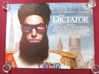 THE DICTATOR UK QUAD ROLLED POSTER SACHA BAREN COHEN SAYED BADREYA 2012 Rendezvous Cinema Movie posters