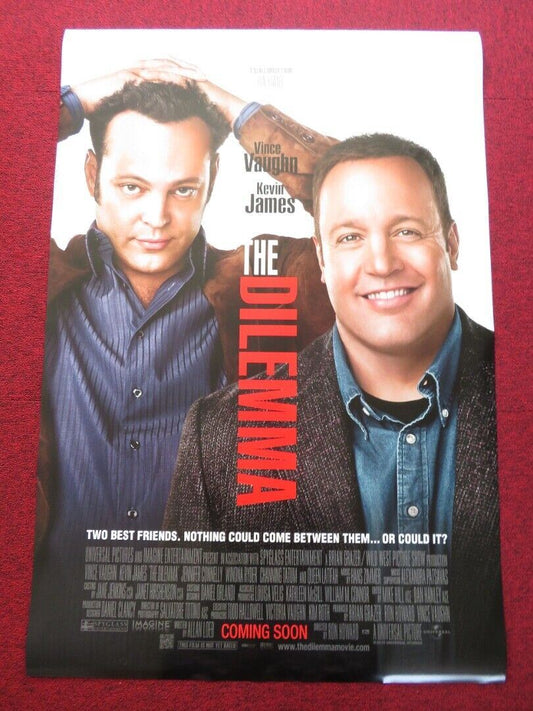 THE DILEMMA US ONE SHEET ROLLED POSTER KEVIN JAMES VINCE VAUGHN 2011 Movie posters