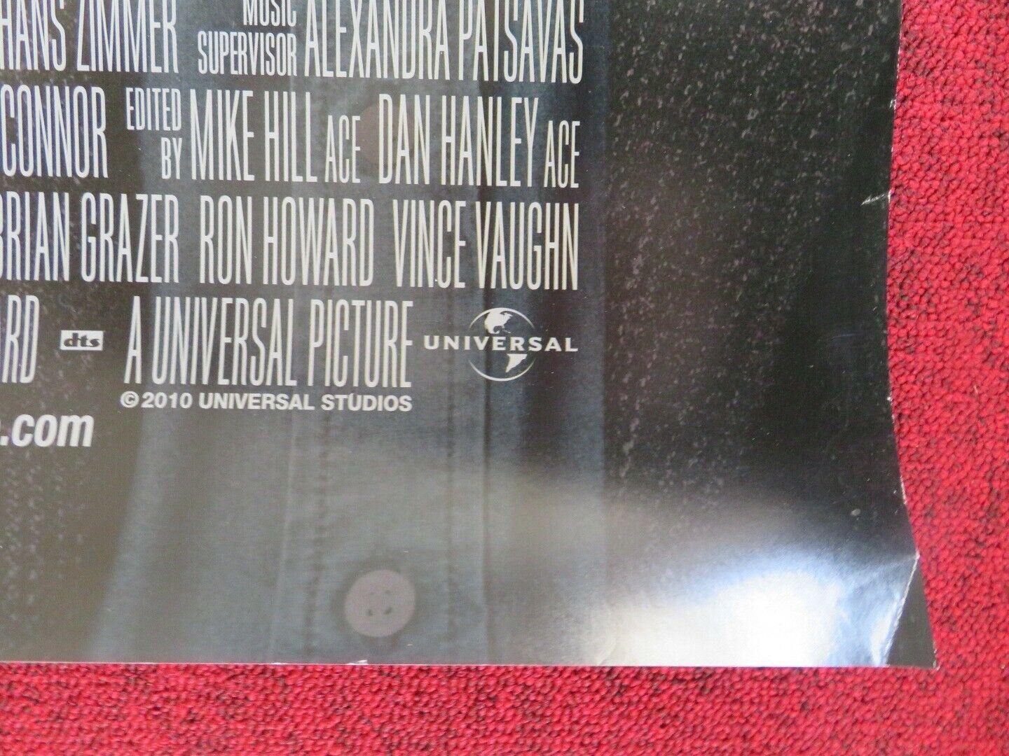 THE DILEMMA US ONE SHEET ROLLED POSTER VINCE VAUGHN KEVIN JAMES 2011 Movie posters