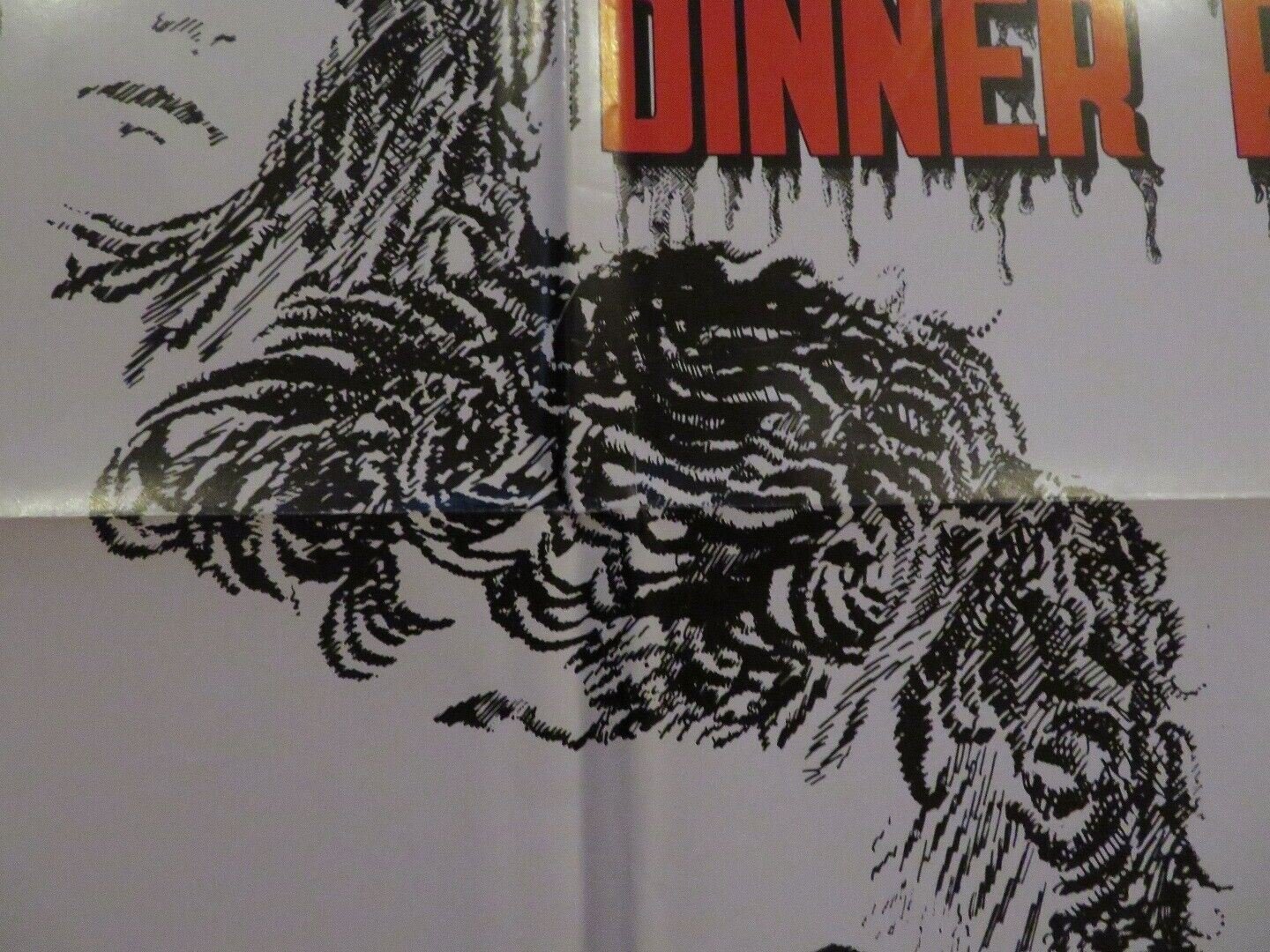 THE DINNER PARTY FOLDED US ONE SHEET POSTER ALEXANDRA GUARNASCHE 1979 Movie posters