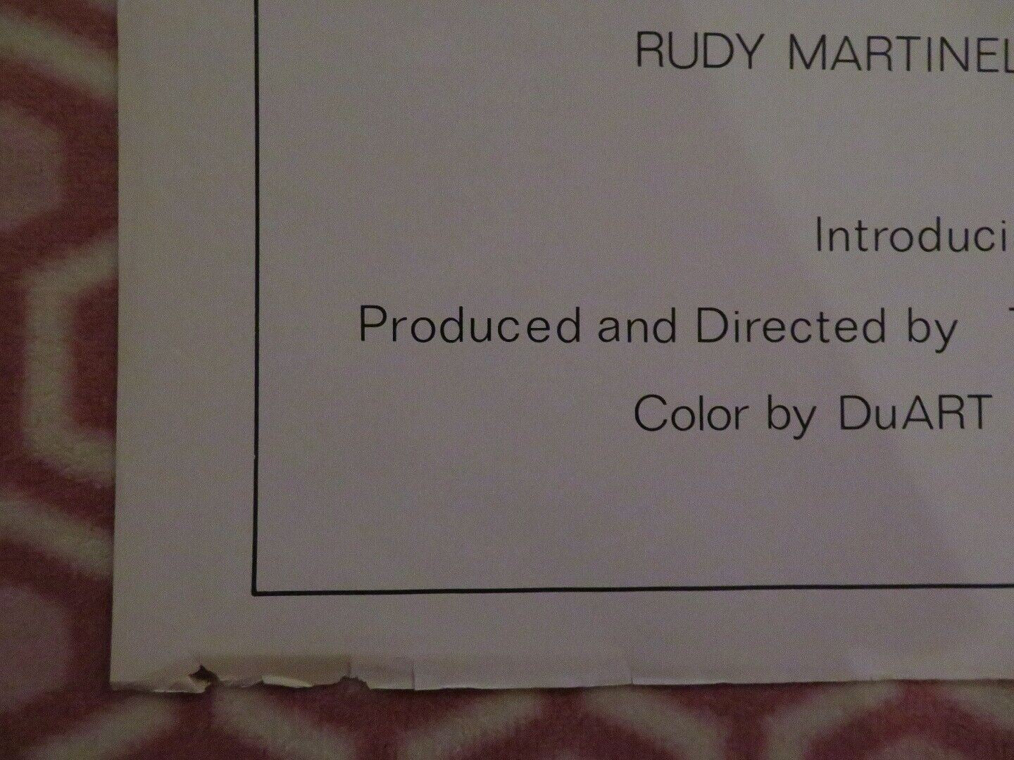 THE DINNER PARTY FOLDED US ONE SHEET POSTER ALEXANDRA GUARNASCHE 1979 Movie posters