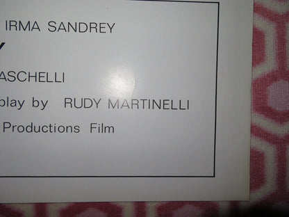 THE DINNER PARTY FOLDED US ONE SHEET POSTER ALEXANDRA GUARNASCHE 1979 Movie posters