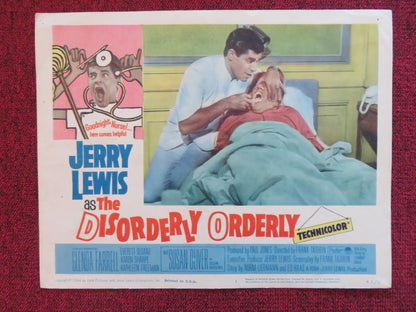 THE DISORDERLY ORDERLY US LOBBY CARD FULL SET JERRY LEWIS GLENDA FARRELL 1965 Rendezvous Cinema Movie posters