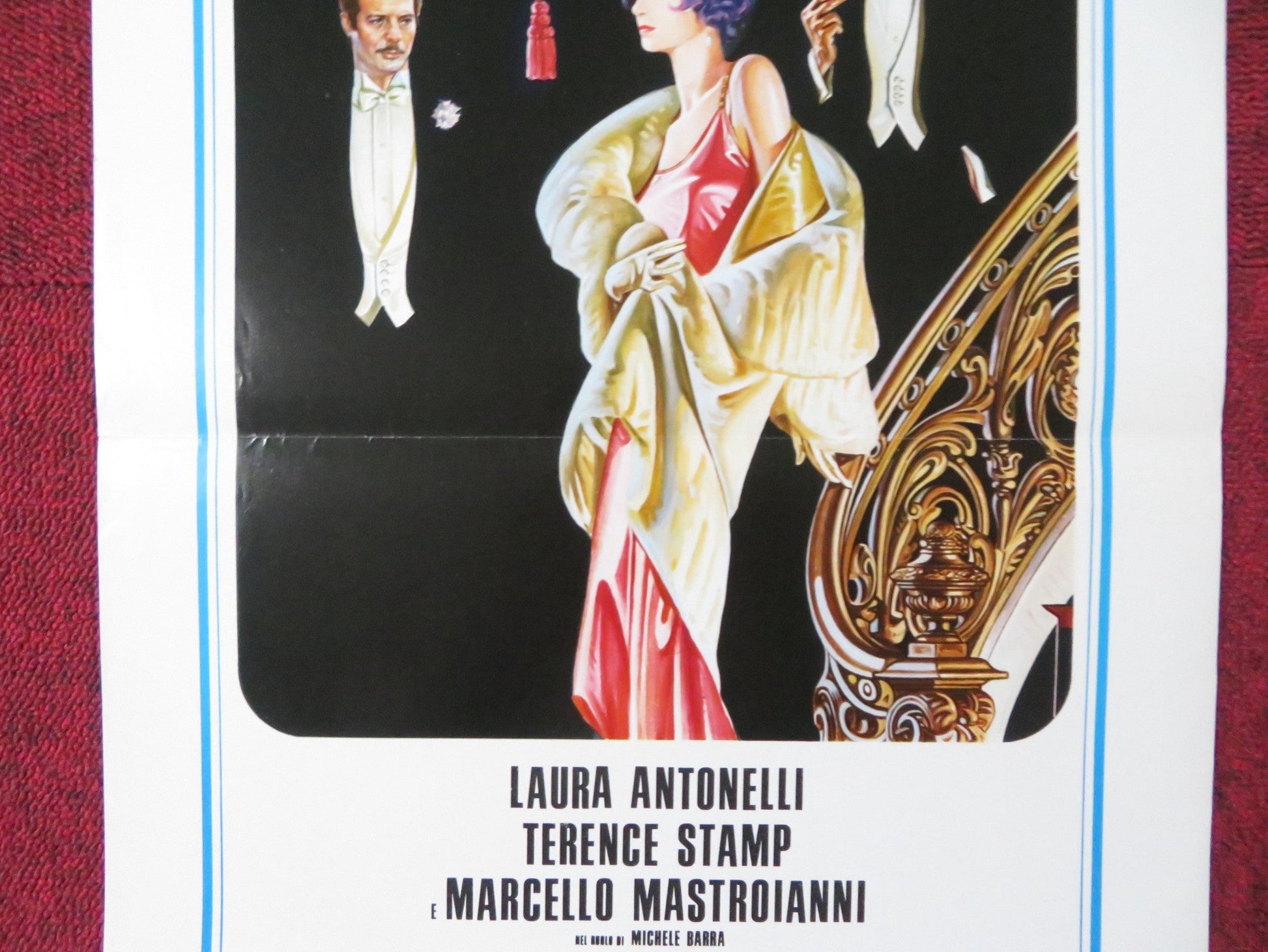 THE DIVINE NYMPH ITALIAN LOCANDINA POSTER LAURA ANTONELLI TERENCE STAMP 1975 Rendezvous Cinema Movie posters