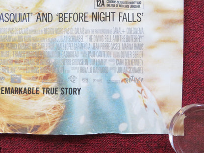 THE DIVING BELL AND THE BUTTERFLY - B UK QUAD (30"x 40") ROLLED POSTER 2007 Rendezvous Cinema Movie posters