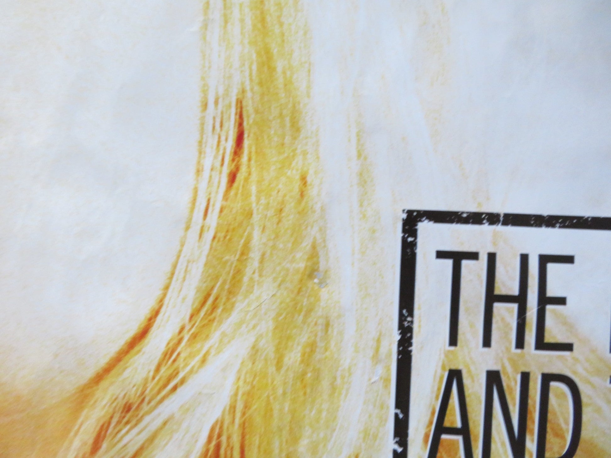 THE DIVING BELL AND THE BUTTERFLY - B UK QUAD (30"x 40") ROLLED POSTER 2007 Rendezvous Cinema Movie posters