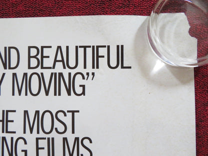 THE DIVING BELL AND THE BUTTERFLY - B UK QUAD (30"x 40") ROLLED POSTER 2007 Rendezvous Cinema Movie posters