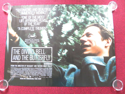 THE DIVING BELL AND THE BUTTERFLY UK QUAD (30"x 40") ROLLED POSTER AMALRIC 2007 Rendezvous Cinema Movie posters