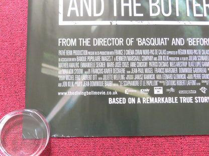 THE DIVING BELL AND THE BUTTERFLY UK QUAD (30"x 40") ROLLED POSTER AMALRIC 2007 Rendezvous Cinema Movie posters