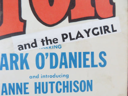 THE DOCTOR AND THE PLAYGIRL US INSERT (14"x 36") POSTER MARK O'DANIELS 1964 Rendezvous Cinema Movie posters