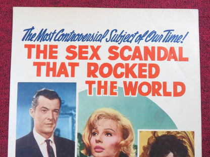 THE DOCTOR AND THE PLAYGIRL US INSERT (14"x 36") POSTER MARK O'DANIELS 1964 Rendezvous Cinema Movie posters