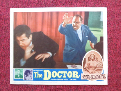THE DOCTOR AND THE PLAYGIRL US LOBBY CARD FULL SET M.O'DANIELS A.HUTCHINSON 1964 Rendezvous Cinema Movie posters