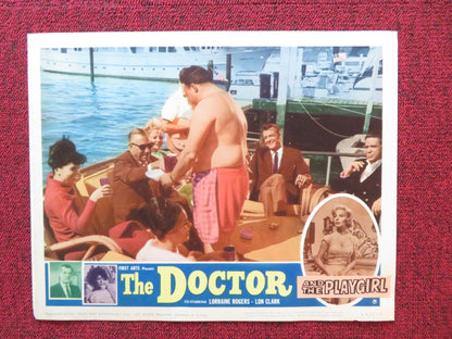 THE DOCTOR AND THE PLAYGIRL US LOBBY CARD FULL SET M.O'DANIELS A.HUTCHINSON 1964 Rendezvous Cinema Movie posters