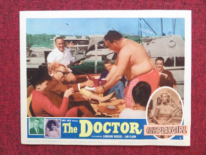 THE DOCTOR AND THE PLAYGIRL US LOBBY CARD FULL SET M.O'DANIELS A.HUTCHINSON 1964 Rendezvous Cinema Movie posters